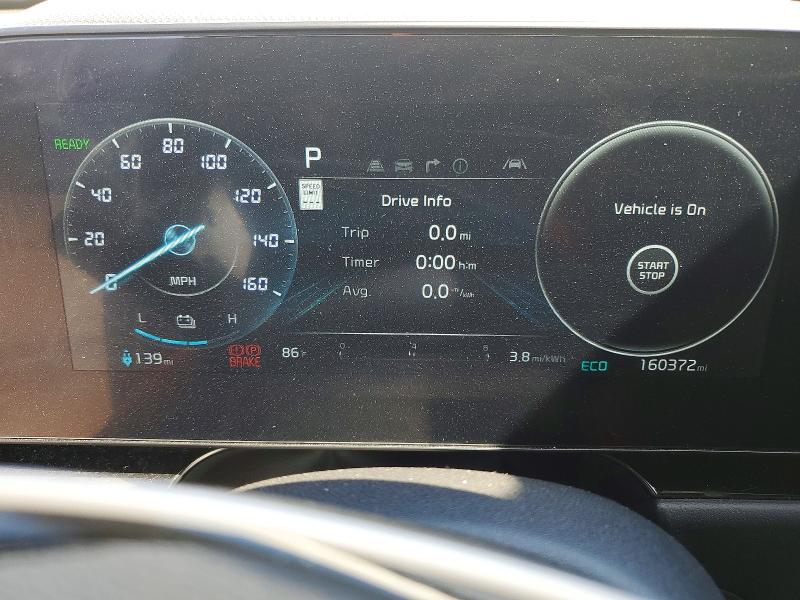 2023 Kia Niro VIN KNDCR3L19P5026053 COPART salvage auction — FRONT END, CA - CERTIFICATE OF TITLE, sold $6,600 on 2026-07-22 (photo 9)