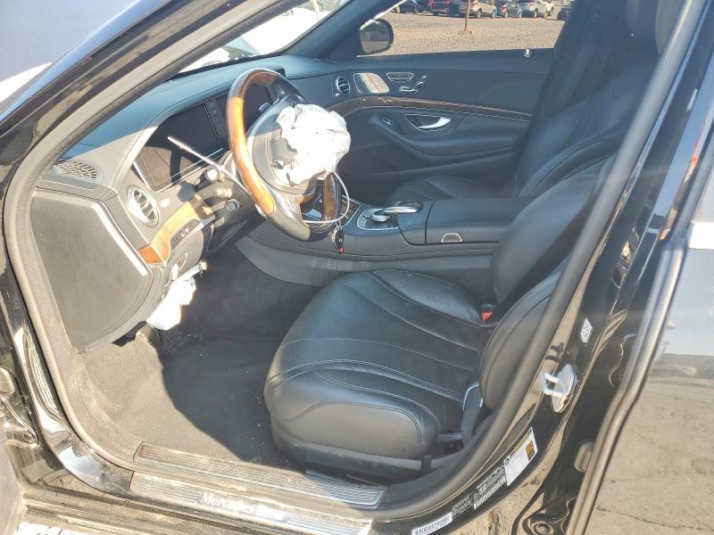 2015 Mercedes-benz S-klasse VIN WDDUG8FBXFA182786 COPART salvage auction — FRONT END, Tn - Salvage Certificate, sold $4,600 on 2026-08-20 (photo 7)