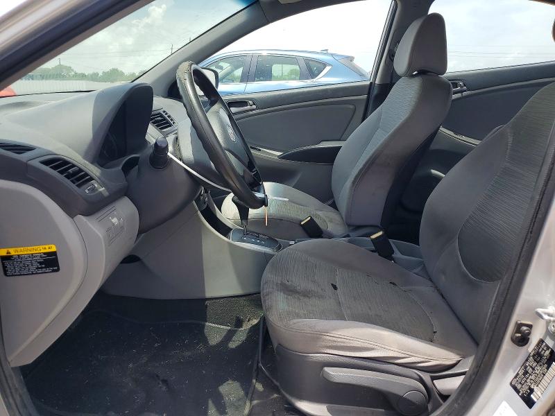 2015 Hyundai Accent VIN KMHCT4AE6FU802605 COPART salvage auction — FRONT END, Tx - Certificate Of Title, sold $100 on 2026-07-30 (photo 7)