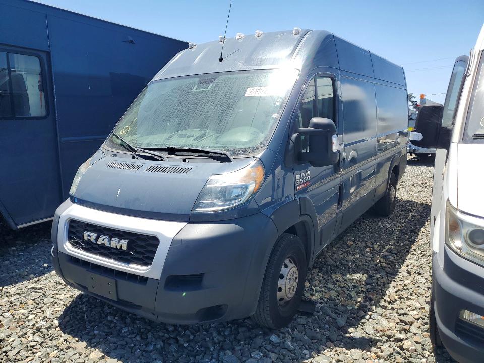 2020 Ram Promaster VIN 3C6URVJG0LE144800 COPART salvage auction — REAR END, Ca - Dis/Dlr/Exp Only Clean Title, sold $11,000 on 2026-07-28 (photo 1)