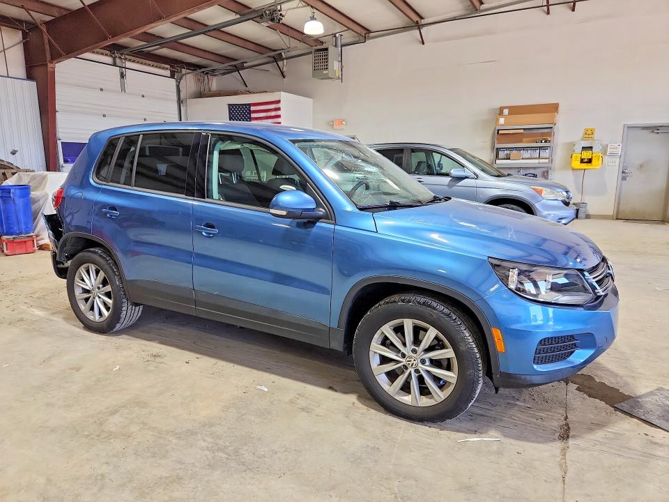2018 Volkswagen Tiguan VIN WVGBV7AX9JK001762 COPART salvage auction — REAR END, Pa - Certificate Of Salvage, sold $2,050 on 2026-08-07 (photo 4)