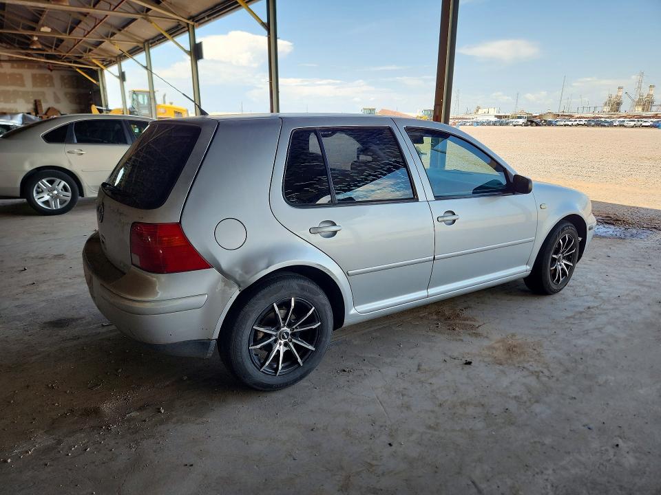 2001 Volkswagen Golf VIN 9BWGT61J714061779 COPART salvage auction — FRONT END, AZ - CERT OF TITLE - SALVAGE, sold $250 on 2026-07-22 (photo 3)