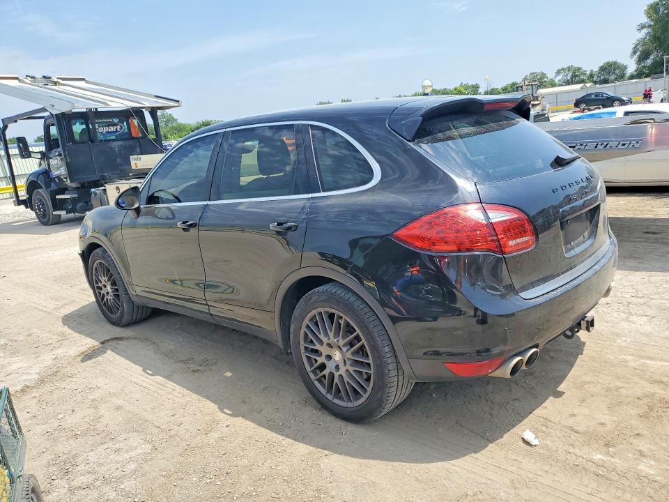2011 Porsche Cayenne VIN WP1AC2A2XBLA81614 COPART salvage auction — FRONT END, Ks - Cert Of Title-Salvage, sold $175 on 2026-08-10 (photo 2)
