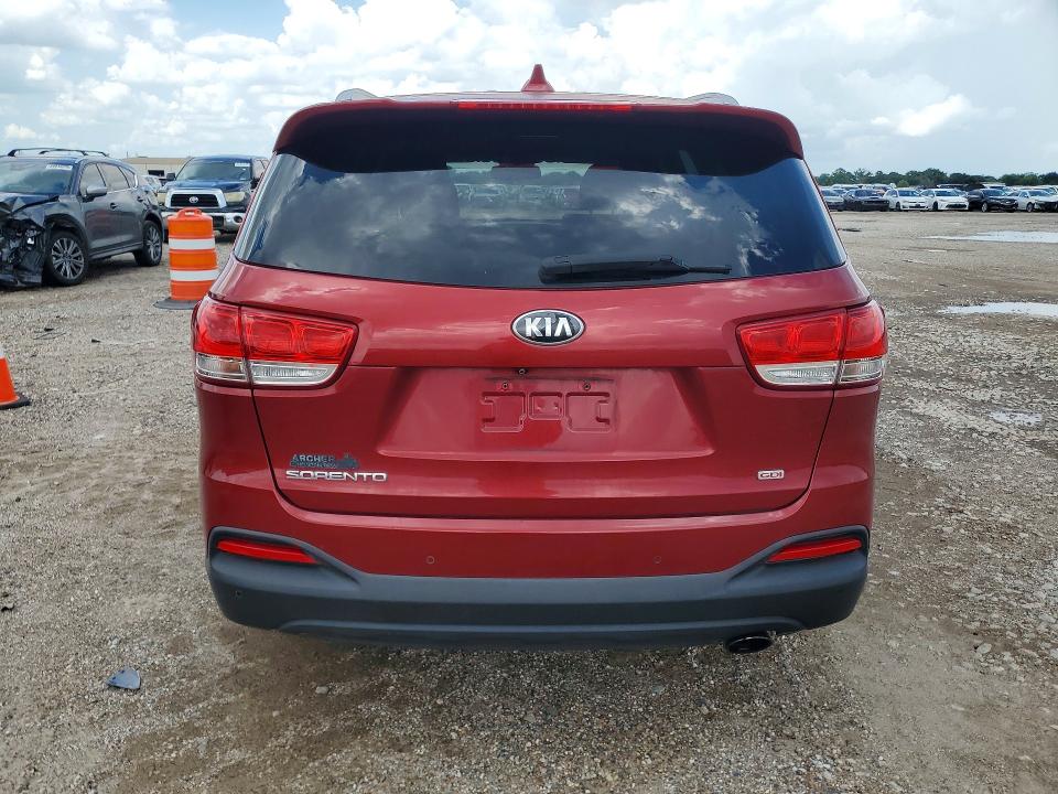 2018 Kia Sorento VIN 5XYPG4A35JG425039 COPART salvage auction — SIDE, TX - CERTIFICATE OF TITLE, sold $925 on 2026-07-16 (photo 6)