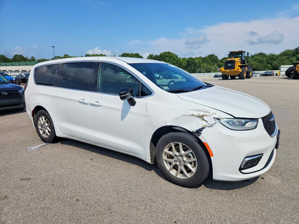 2025 Chrysler Pacifica VIN 2C4RC1BG2SR545608 COPART salvage auction — FRONT END, Ma - Certificate Of Title, sold $19,200 on 2026-07-27 (photo 4)