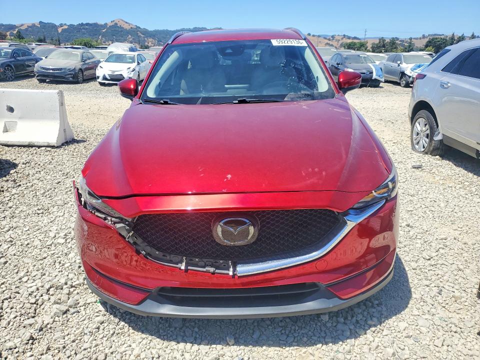 2020 Mazda VIN JM3KFACM3L0759670 COPART salvage auction — FRONT END, Ca - Salvage Certificate, sold $70 on 2026-07-28 (photo 5)