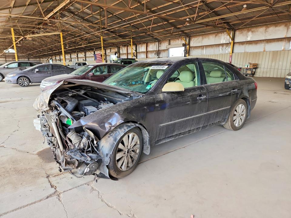2009 Hyundai Sonata VIN 5NPEU46C29H548181 COPART salvage auction — FRONT END, Az - Certificate Of Title (P), sold $500 on 2026-07-20 (photo 1)