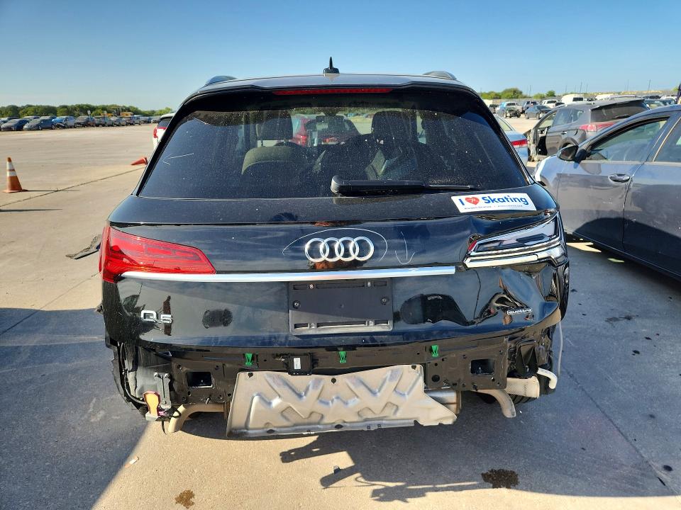 2022 Audi Q5 VIN WA1GAAFY8N2121525 COPART salvage auction — REAR END, Tx - Salvage Vehicle Title, sold $175 on 2026-07-30 (photo 6)