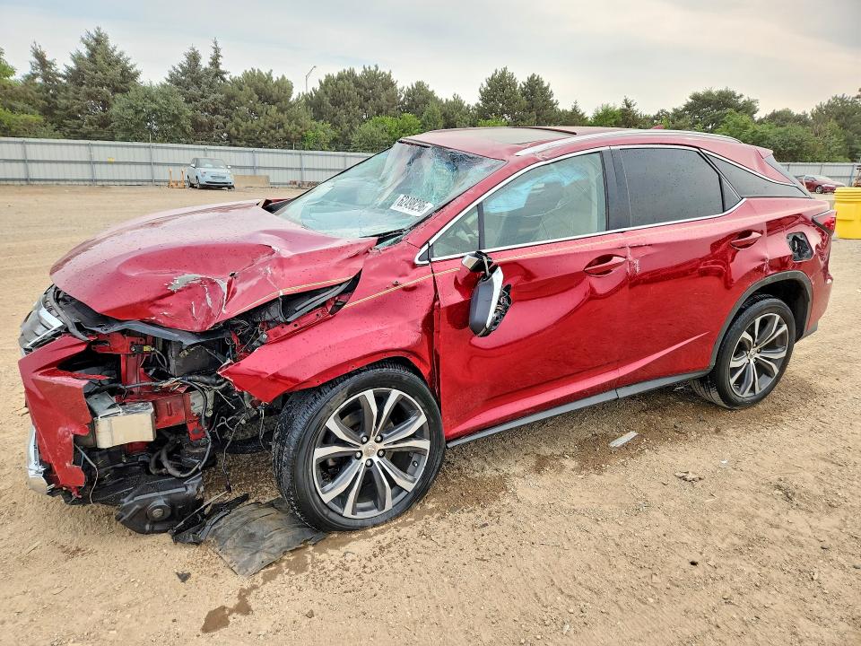 2017 Lexus Rx VIN JTJBZMCA3H2017706 COPART salvage auction — ROLLOVER, Il - Salvage Certificate, sold $5,500 on 2026-09-11 (photo 1)