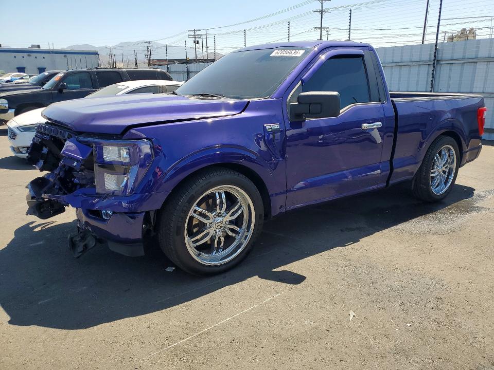 2022 Ford F-150 VIN 1FTMF1E55NKD26446 — COPART salvage auction photo