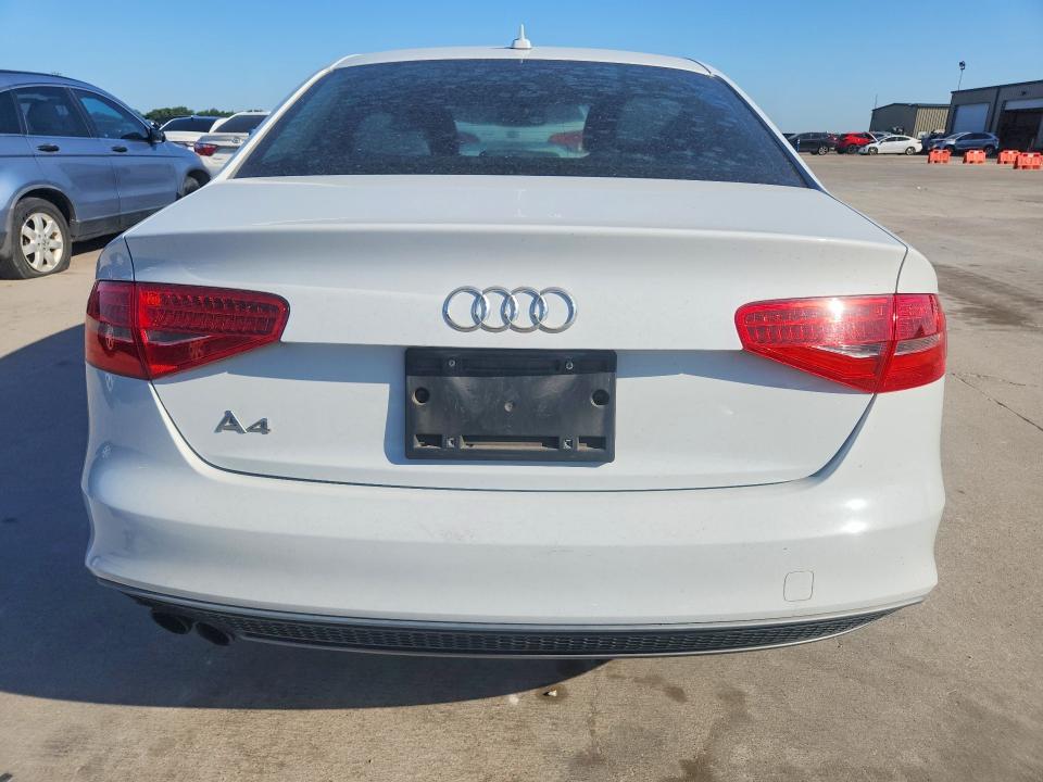 2015 Audi A4 VIN WAUAFAFL0FN007761 COPART salvage auction — MINOR DENT/SCRATCHES, Tx - Certificate Of Title, sold $575 on 2026-07-09 (photo 6)
