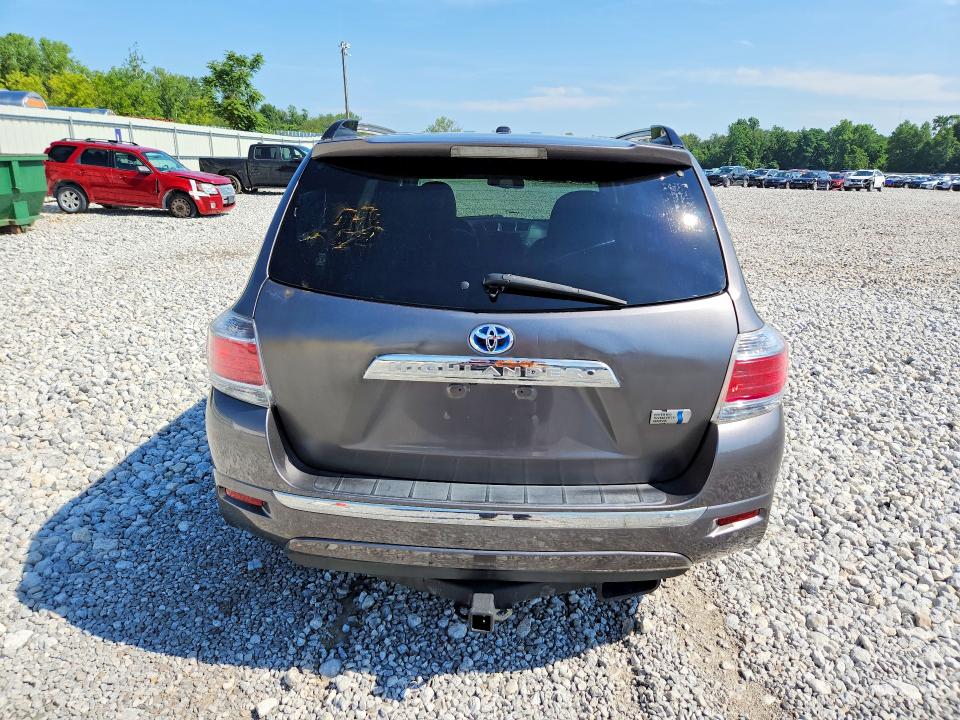 2011 Toyota Highlander hybrid VIN JTEDC3EH3B2003227 COPART salvage auction — MINOR DENT/SCRATCHES, OH - CERTIFICATE OF TITLE (P), sold $5,200 on 2026-07-24 (photo 6)