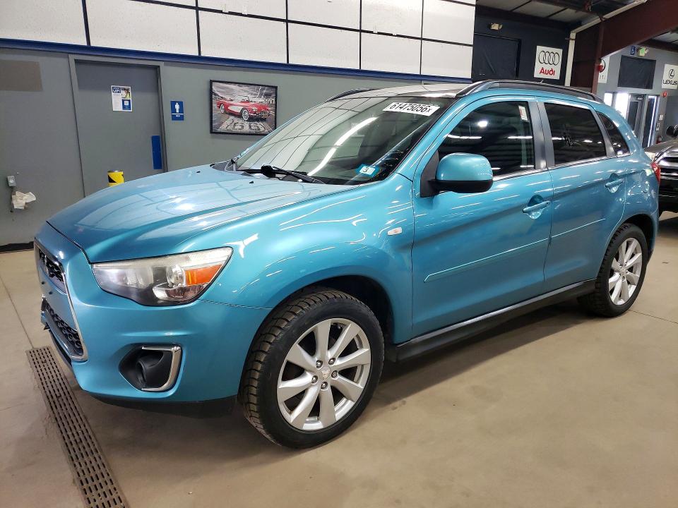 2014 Mitsubishi Outlander sport VIN 4A4AR4AU2EE019638 COPART salvage auction — MINOR DENT/SCRATCHES, NH - CERTIFICATE OF TITLE, sold $1,950 on 2026-07-24 (photo 1)