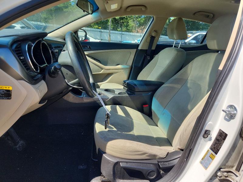 2012 Kia Optima VIN KNAGM4A7XC5283386 COPART salvage auction — FRONT END, Va - Cert Of Title - Salvage, sold $100 on 2026-07-28 (photo 7)