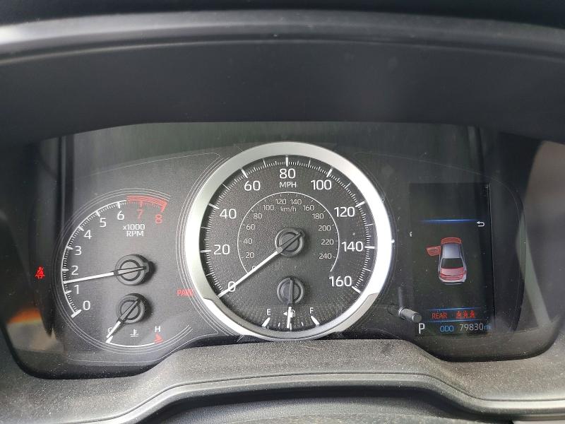 2022 Toyota Corolla VIN JTDEPMAE0NJ227970 COPART salvage auction — WATER/FLOOD, Va - Cert Of Title-Flood, sold $2,600 on 2026-07-22 (photo 9)