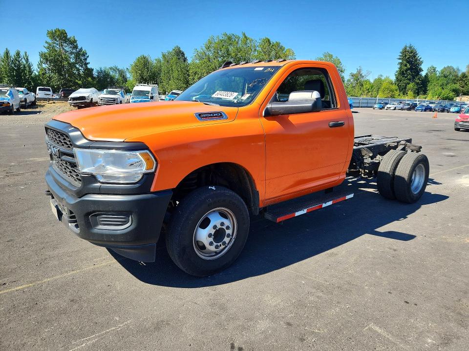 2019 Ram 3500 VIN 3C7WRSAJ7KG718164 — COPART salvage auction photo