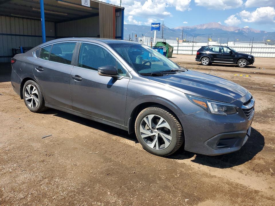 2022 Subaru LEGACY VIN 4S3BWAF6XN3014440 COPART salvage auction — HAIL, CO - CERTIFICATE OF TITLE, sold $12,100 on 2026-08-19 (photo 4)
