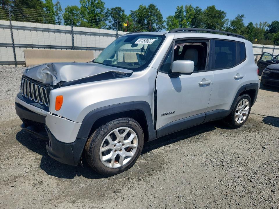 2015 Jeep Renegade VIN ZACCJABT6FPC05719 COPART salvage auction — FRONT END, Sc - Cert Of Title-Salvage, sold $550 on 2026-08-10 (photo 1)