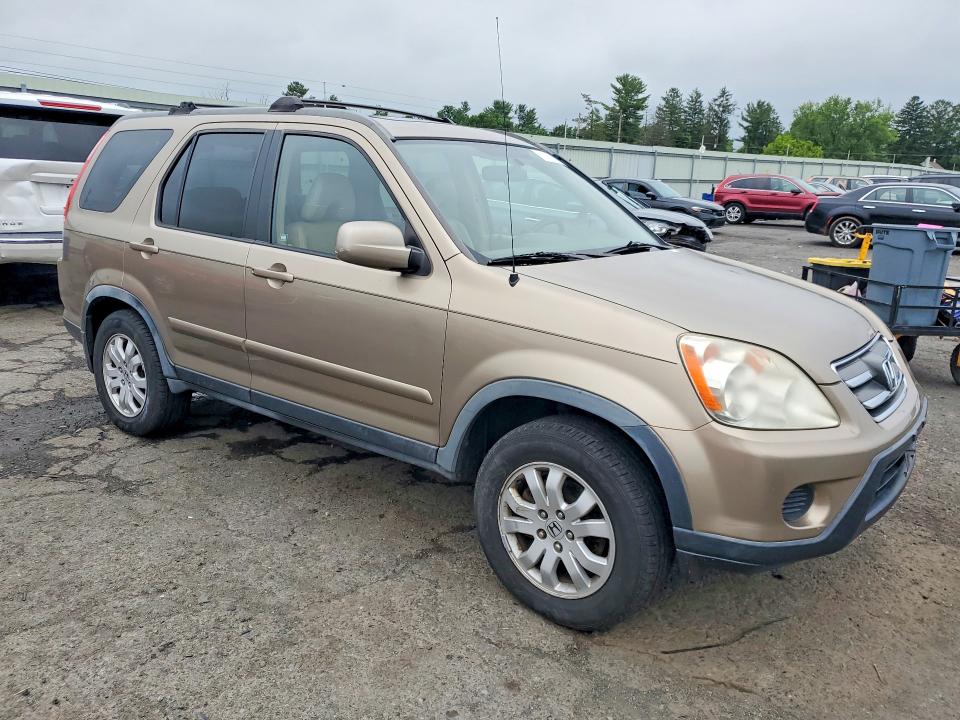 2006 Honda Cr-v VIN JHLRD78906C047417 COPART salvage auction — SIDE, PA - CERTIFICATE OF SALVAGE, sold $950 on 2026-07-10 (photo 4)
