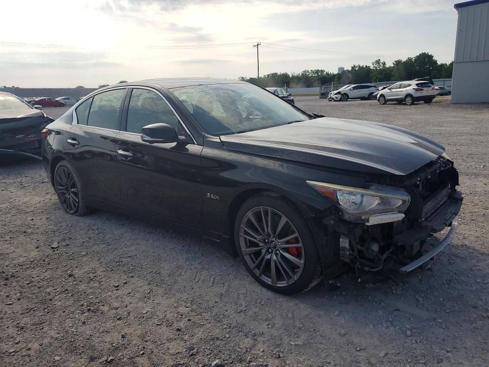 2018 Infiniti Q50 VIN JN1FV7AR3JM480808 COPART salvage auction — FRONT END, Ny - Mv-907A Salvage Certificate, sold $3,050 on 2026-07-20 (photo 4)