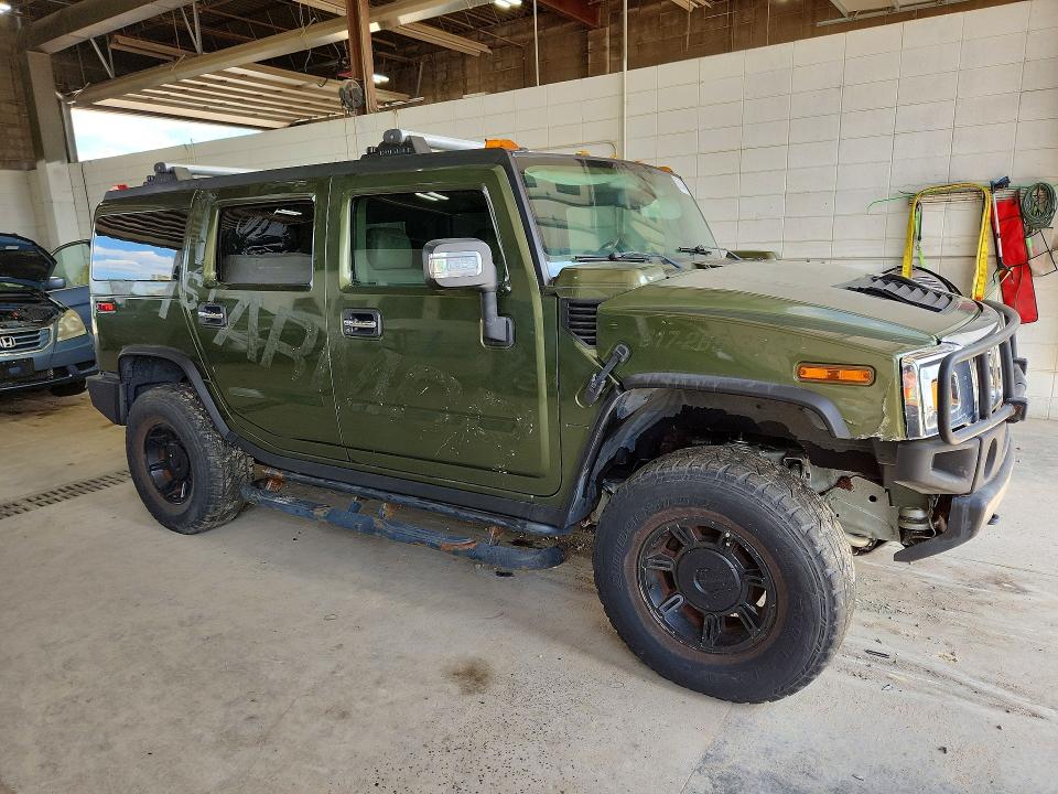 2003 Hummer H2 VIN 5GRGN23U83H145186 COPART salvage auction — MECHANICAL, MN - CERTIFICATE OF TITLE, sold $850 on 2026-07-16 (photo 4)