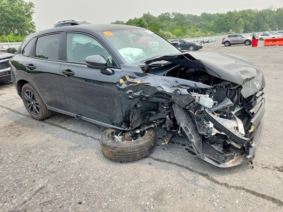 2026 Honda Hr-v VIN 3CZRZ2H58TM734132 COPART salvage auction — FRONT END, Va - Certificate Of Title, sold $10,300 on 2026-07-28 (photo 4)