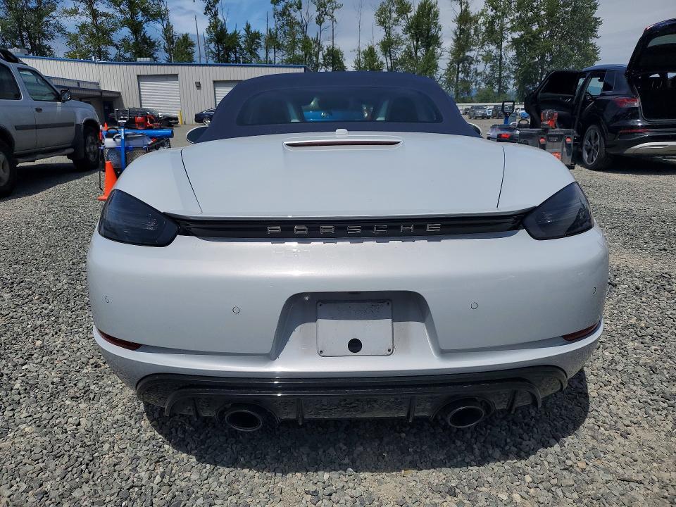 2025 Porsche Boxster VIN WP0CD2A88SK231205 COPART salvage auction — VANDALISM, Wa - Bill Of Sale, sold $66,000 on 2026-08-17 (photo 6)