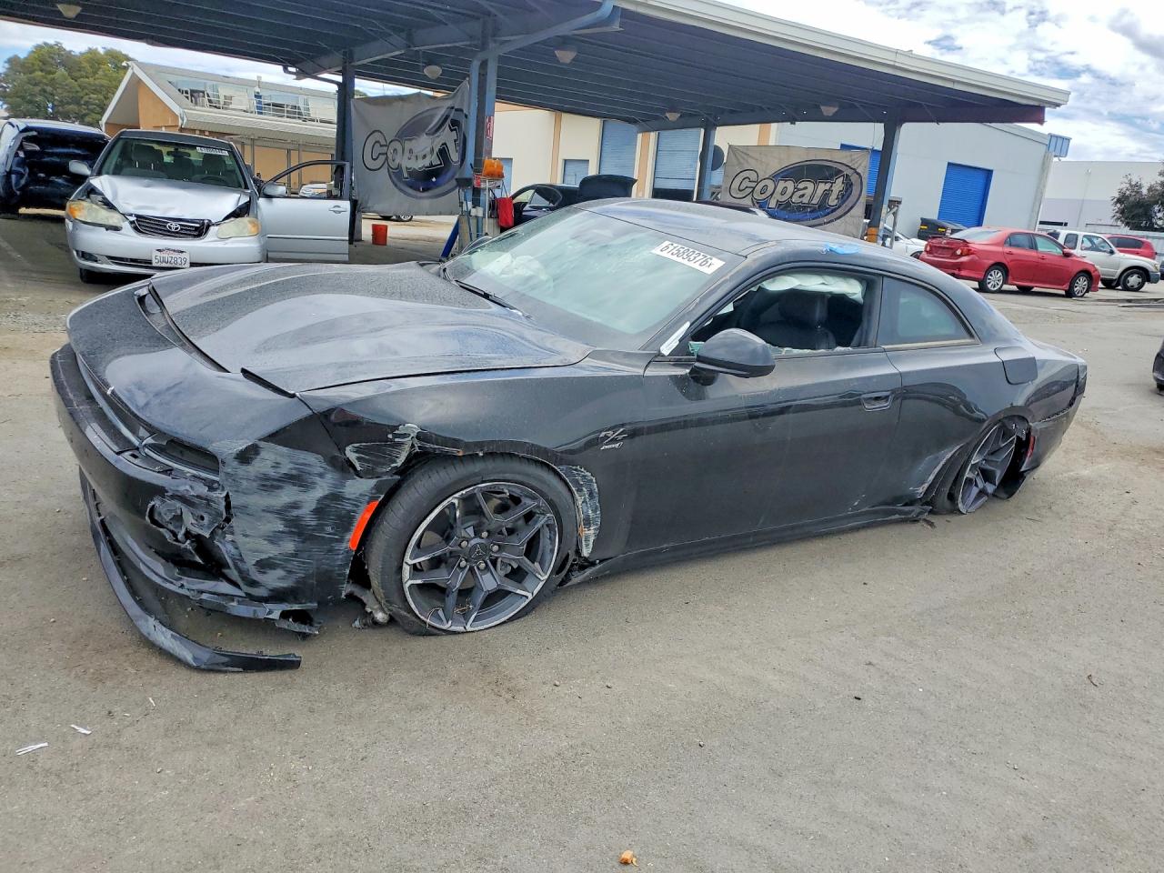 2024 Dodge Charger VIN 2C3CDBCK5RR208697 — COPART salvage auction photo