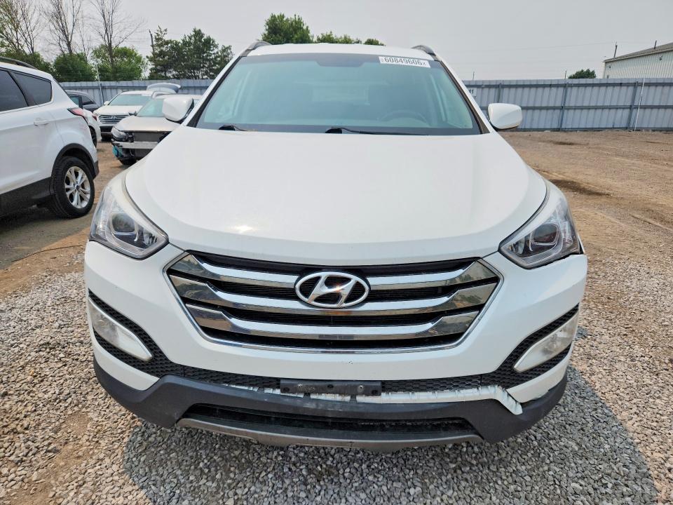 2014 Hyundai Santa fe VIN 5XYZUDLBXEG181626 COPART salvage auction — FRONT END, On - Permit No Brand - Unfit, sold $1,250 on 2026-07-28 (photo 5)