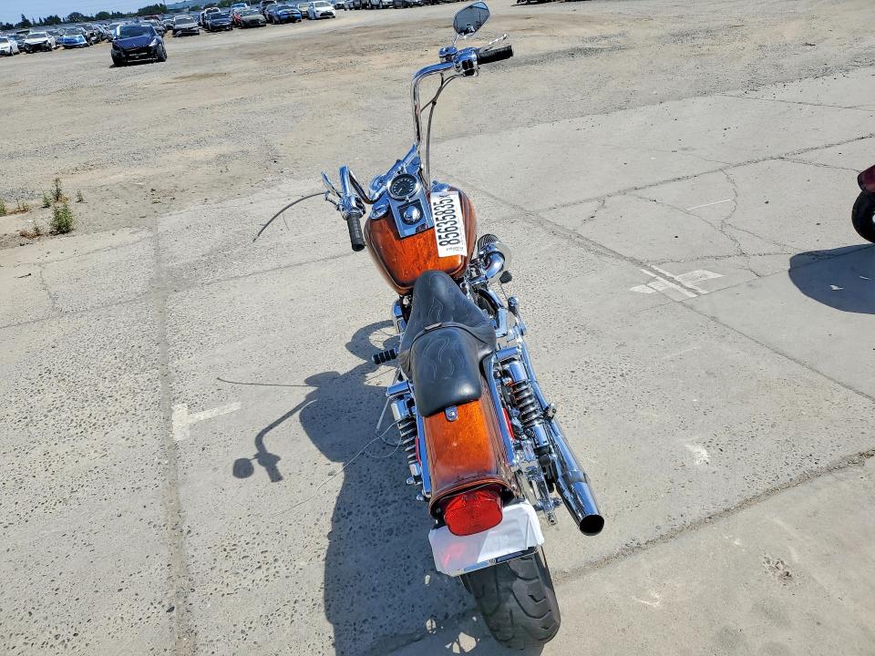 1999 Harley-davidson Fxdwg VIN 1HD1GEV31XY305193 COPART salvage auction — FRONT END, Ca - Salvage Certificate, sold $1,450 on 2026-07-18 (photo 4)