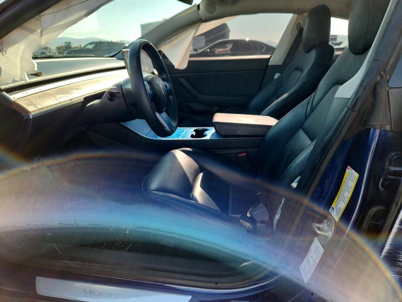 2019 Tesla Model 3 VIN 5YJ3E1EB7KF465023 COPART salvage auction — SIDE, Salvage Title, sold $2,100 on 2026-09-04 (photo 7)