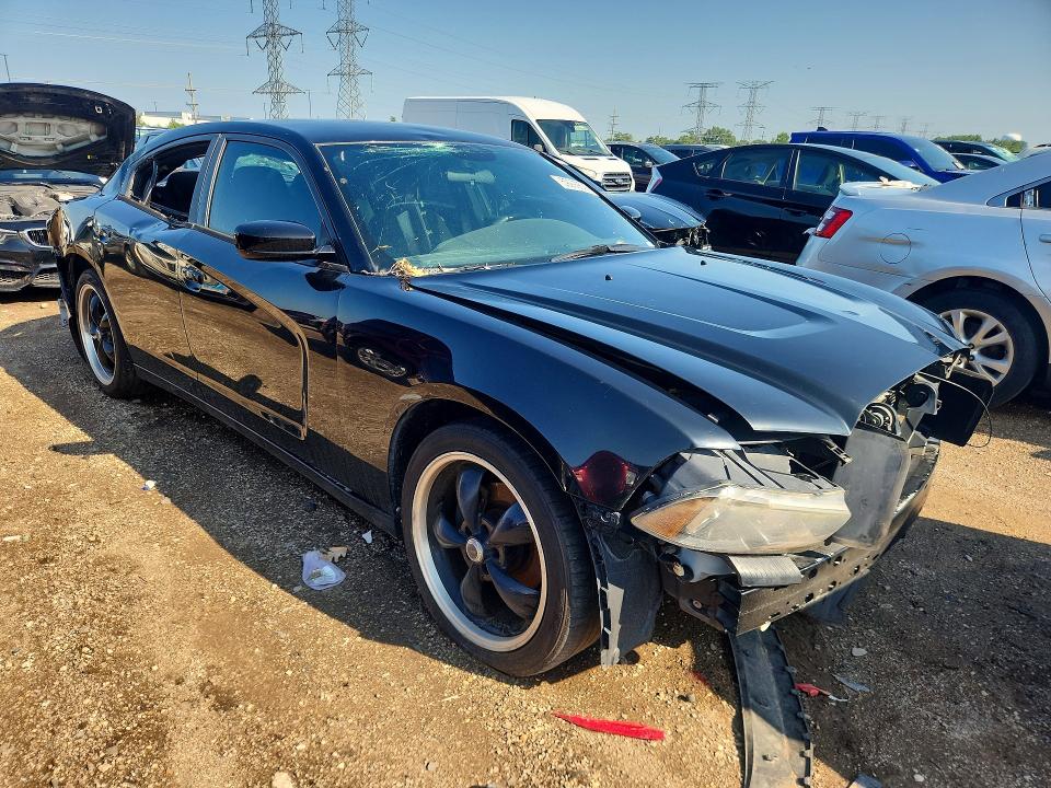 2014 Dodge Charger VIN 2C3CDXBG4EH147532 COPART salvage auction — FRONT END, Salvage Title, sold $550 on 2026-07-09 (photo 4)