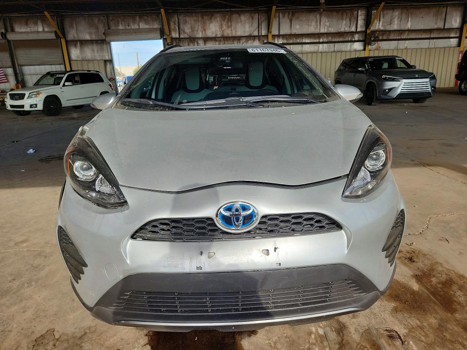 2018 Toyota Prius c VIN JTDKDTB34J1614566 COPART salvage auction — REAR END, AZ - CERT OF TITLE - SALVAGE, sold $2,650 on 2026-07-27 (photo 5)