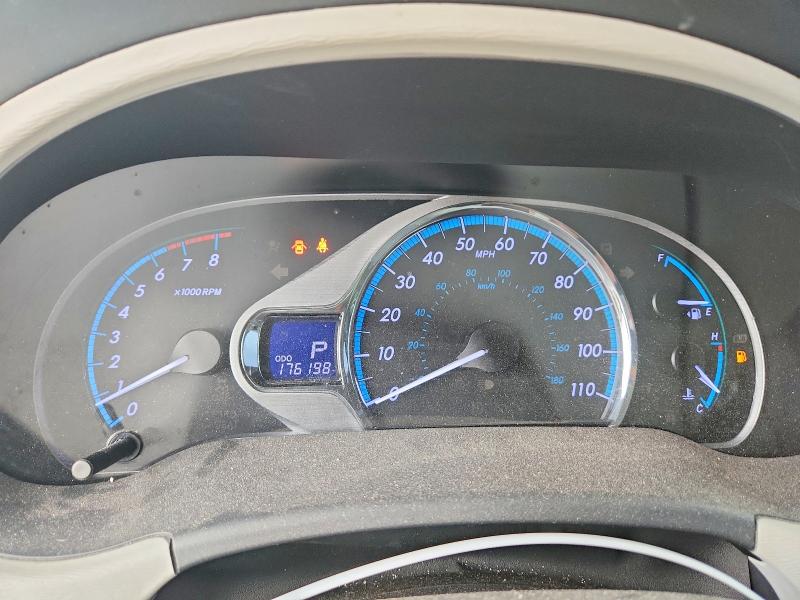 2013 Toyota Sienna VIN 5TDDK3DC7DS052262 COPART salvage auction — HAIL, Co - Certificate Of Title, sold $6,800 on 2026-07-30 (photo 9)