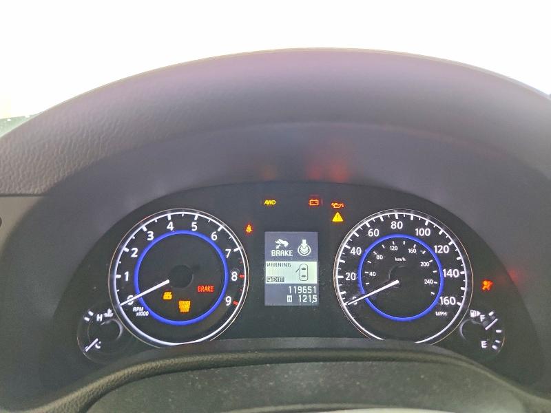 2013 Infiniti G VIN JN1CV6EL6DM981988 COPART salvage auction — FRONT END, Ne - Cert Of Title-Salvage, sold $575 on 2026-07-14 (photo 9)