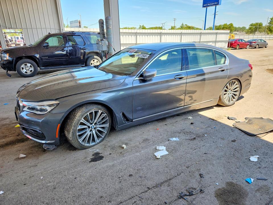 2016 BMW 7er VIN WBA7F2C57GGE12322 COPART salvage auction — FRONT END, Salvage Title, sold $6,300 on 2026-07-29 (photo 1)