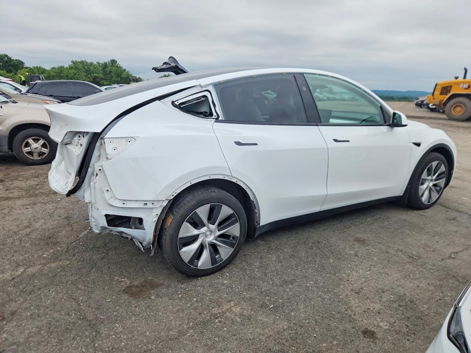 2023 Tesla Model y VIN 7SAYGDEE4PF796230 COPART salvage auction — REAR END, PA - CERTIFICATE OF SALVAGE, sold $8,600 on 2026-07-28 (photo 3)