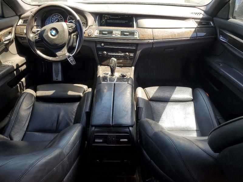 2013 BMW 7er VIN WBAYA8C59DC996616 COPART salvage auction — UNDERCARRIAGE, Ca - Dis/Dlr/Exp Only Clean Title, sold $600 on 2026-07-17 (photo 8)