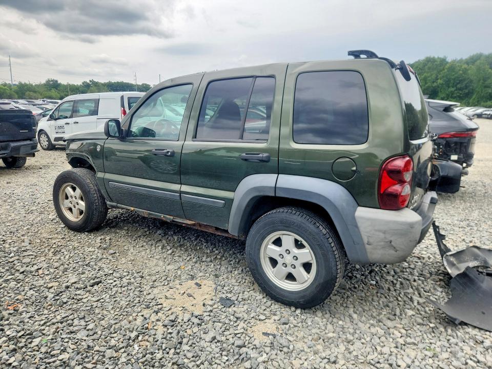 2007 Jeep Liberty (north america) VIN 1J4GL48K07W518646 COPART salvage auction — FRONT END, Ma - Cert Of Title-Reconstrctd Coll, sold $400 on 2026-08-12 (photo 2)