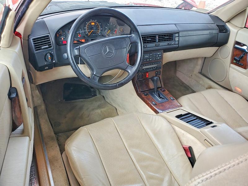 1993 Mercedes-benz 500 VIN WDBFA67E3PF075261 COPART salvage auction — MECHANICAL, Al - Certificate Of Title, sold $5,200 on 2026-07-14 (photo 8)