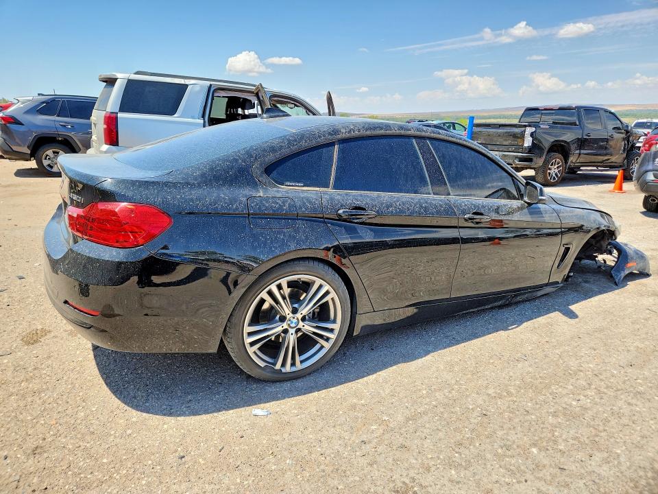 2017 BMW 4er VIN WBA4F7C5XHG787023 COPART salvage auction — FRONT END, Nm - Certificate Of Title, sold $1,500 on 2026-07-30 (photo 3)