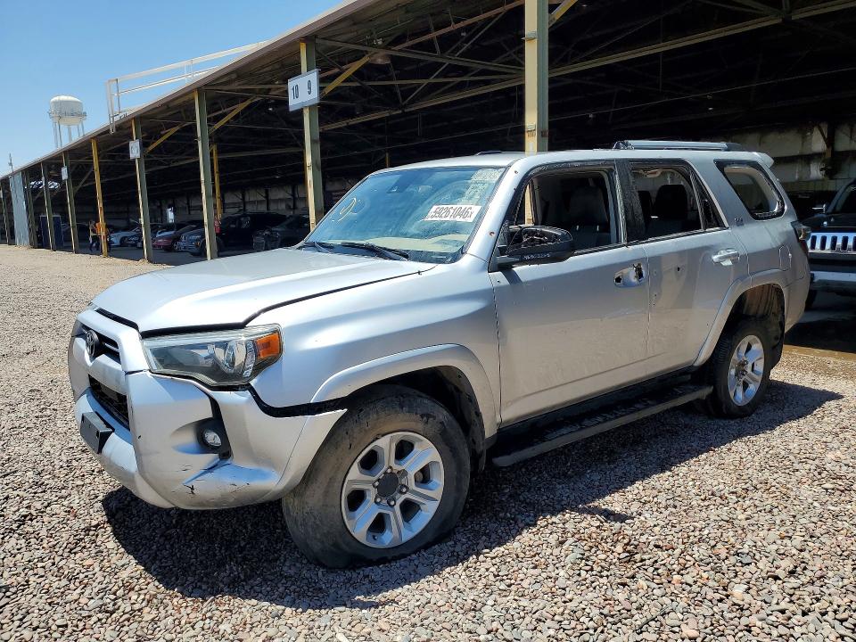 2021 Toyota 4runner VIN JTEMU5JR5M5933283 COPART salvage auction — VANDALISM, Fl - Certificate Of Destruction (P), sold $8,800 on 2026-07-29 (photo 1)