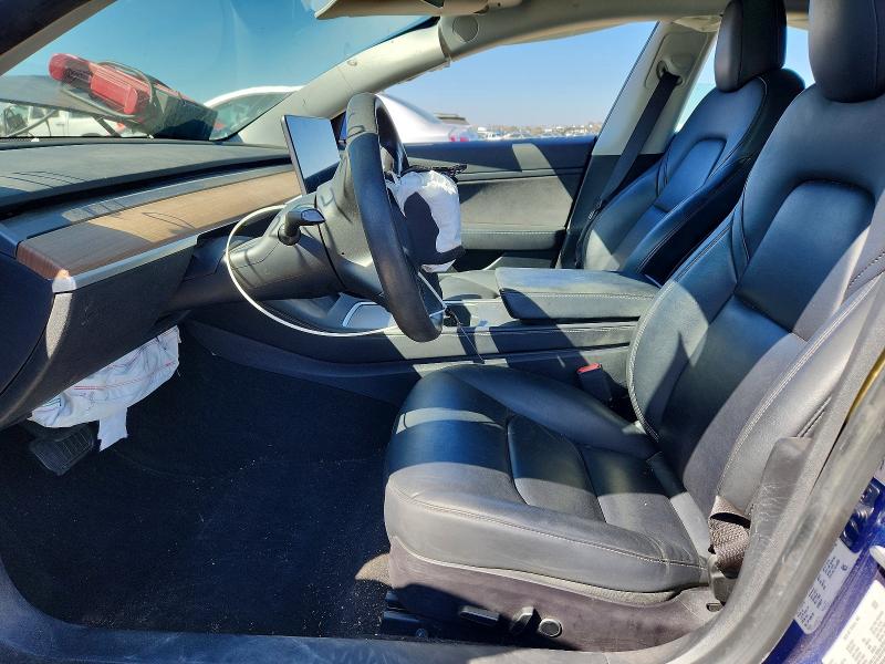 2021 Tesla Model 3 VIN 5YJ3E1EA4MF940170 COPART salvage auction — FRONT END, Ca - Salvage Certificate, sold $125 on 2026-07-21 (photo 7)
