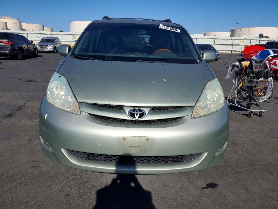 2006 Toyota Sienna VIN 5TDZA22C66S509507 COPART salvage auction — SIDE, CA - SALVAGE CERTIFICATE, sold $1,000 on 2026-07-27 (photo 5)