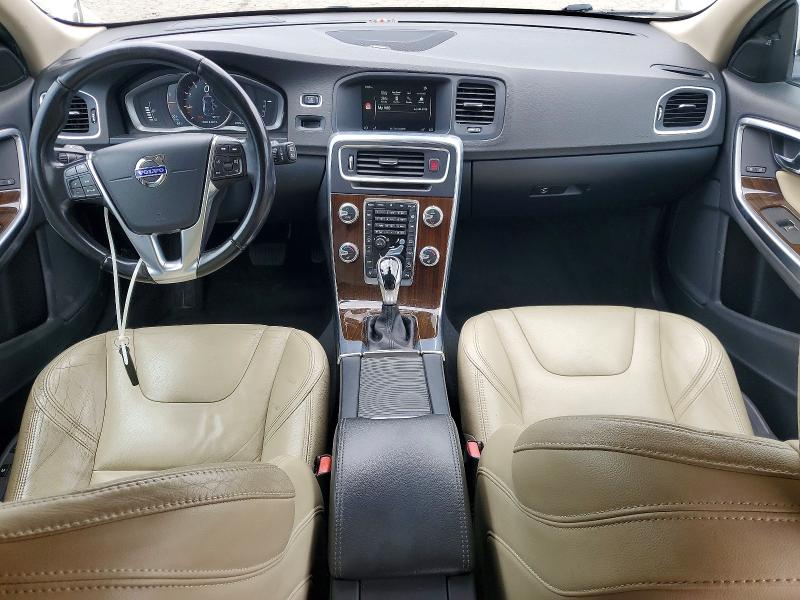 2015 Volvo V60 VIN YV4612HM5F1000893 COPART salvage auction — FRONT END, Pa - Certificate Of Salvage, sold $675 on 2026-08-04 (photo 8)