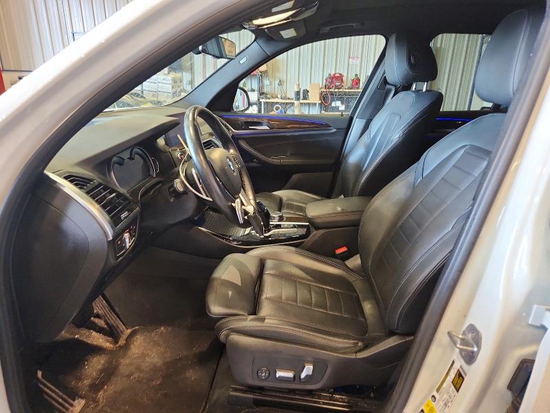 2019 BMW X3 VIN 5UXTR9C50KLE13621 COPART salvage auction — FRONT END, Wi - Junked Vehicle Bill Of Sale, sold $8,600 on 2026-07-13 (photo 7)
