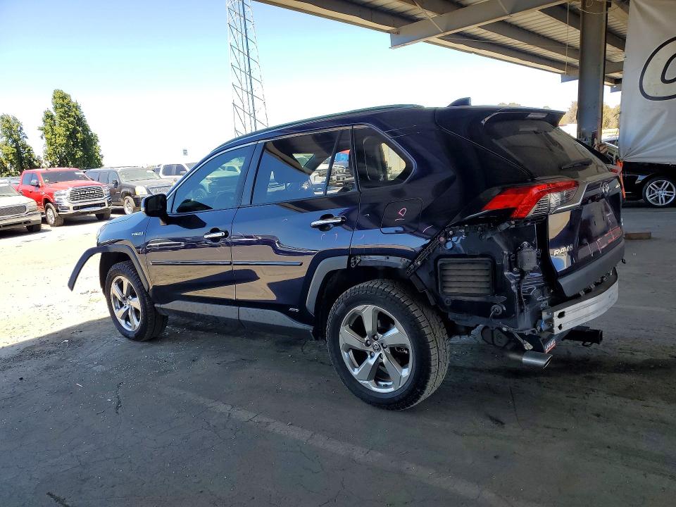 2019 Toyota Rav4 VIN JTMDWRFV0KD519665 COPART salvage auction — SIDE, CA - SALVAGE CERTIFICATE, sold $8,600 on 2026-07-23 (photo 2)