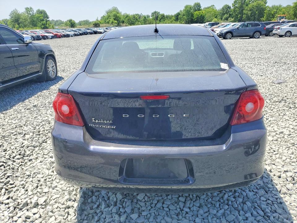 2012 Dodge Avenger VIN 1C3CDZAB0CN243972 COPART salvage auction — FRONT END, Oh - Cert Of Title-Salvage, sold $275 on 2026-07-09 (photo 6)