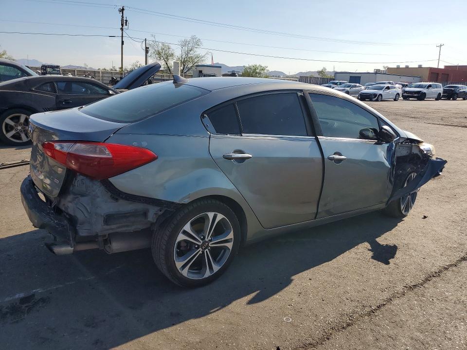 2015 Kia Forte VIN KNAFX4A88F5347604 COPART salvage auction — FRONT END, Nm - Cert Of Title-Salvage (P), sold $625 on 2026-07-31 (photo 3)