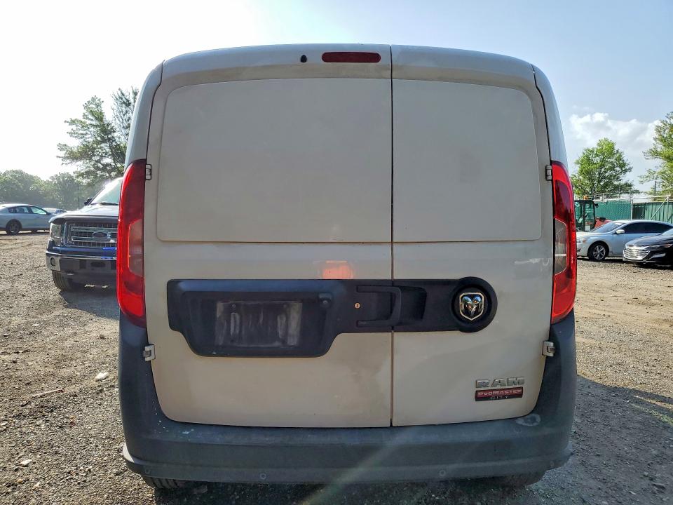 2018 Ram Promaster city VIN ZFBERFAB5J6J50573 COPART salvage auction — MECHANICAL, Md - Certificate Of Title (P), sold $375 on 2026-07-06 (photo 6)